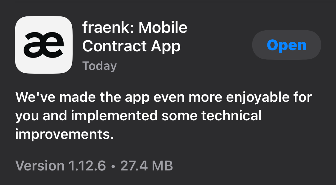 Fraenk App