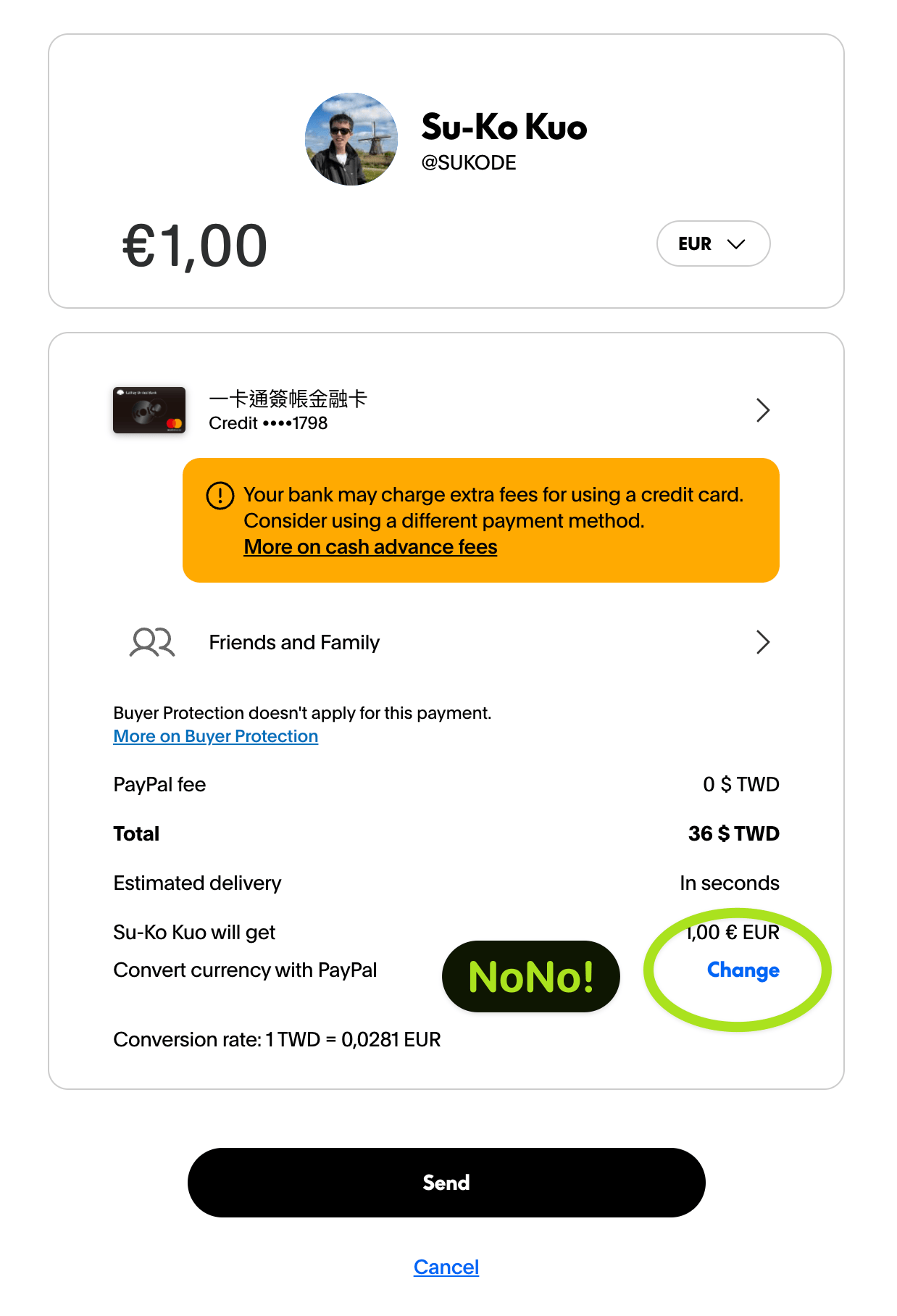 💰 台幣換歐元省錢秘技！PayPal轉帳法省下90%手續費